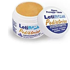 Leti Balm Pediatrico Balsamo Idratante Naso e Labbra Secche Vasetto 10 ml
