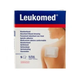 Leukomed Medicazione Autoadesiva Garza in Tessuto non Tessuto 8 x 10 cm