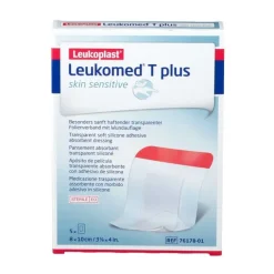 Leukomed T Skin Plus Medicazione Post-Operatoria Trasparente 8 x 10 cm 5 Pezzi