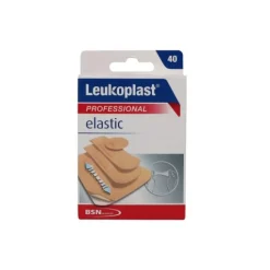 Leukoplast Elastic Cerotti Assortiti 4 Formati 40 Pezzi