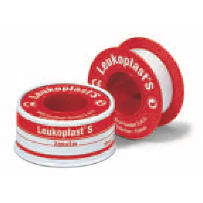Leukoplast S Cerotto Rocchetto Setato 2,5 x 5 m