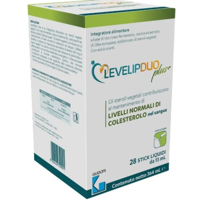 Levelipduo Plus 28 Stick - Integratore Controllo Colesterolo