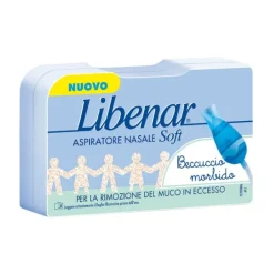 Libenar Premium Aspiratore Nasale Soft con Beccuccio Morbido