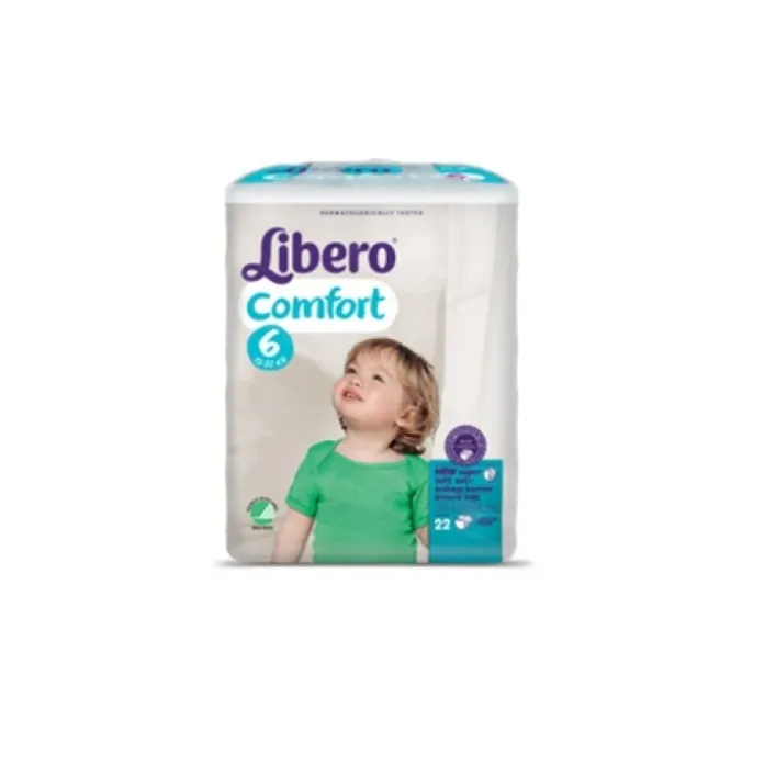 Libero Comfort Pannolini Taglia 6 Extralarge 13-20 kg 22 Pezzi