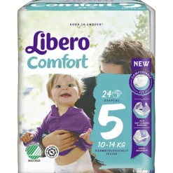 Libero Comfort Pannolini Taglia 5 Junior 40-14 kg 24 Pezzi