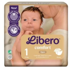 Libero Comfort Pannolini Taglia 1 2-5kg 24 pezzi