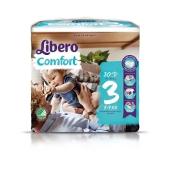 Libero Comfort Pannolini Taglia 3 Midi 5-9 kg 30 Pezzi