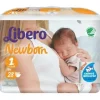Libero NewBorn Taglia 1 Pannolini 28 Pezzi