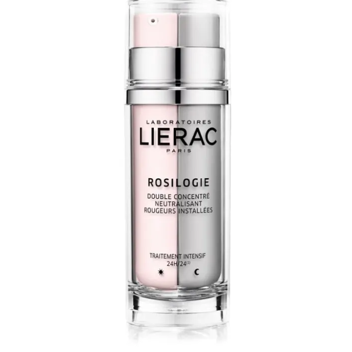 Lierac Rosilogie Doppio Concentrato Giorno & Notte Neutralizzante Rossori Diffusi 30 ml