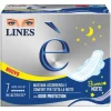 Lines E' Assorbente Downcount Notte con Ali 7 pezzi