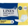 Lines Specialist Classic Sagomato Extra Pannolone Anti-odore 30 pezzi