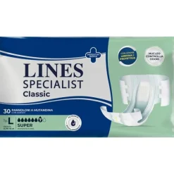 Lines Specialist Pannolone Classic Super Misura Grande 30 pezzi