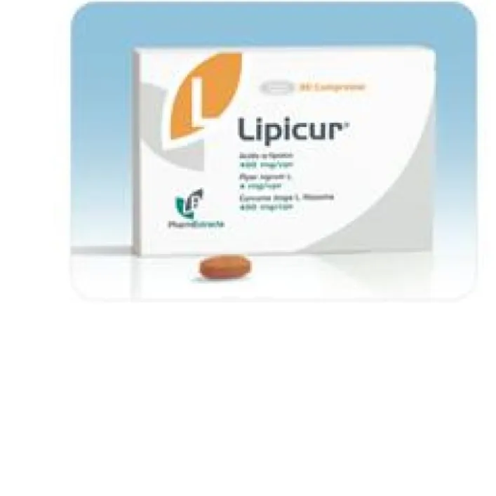 Lipicur 30 Compresse - Integratore Alimentare