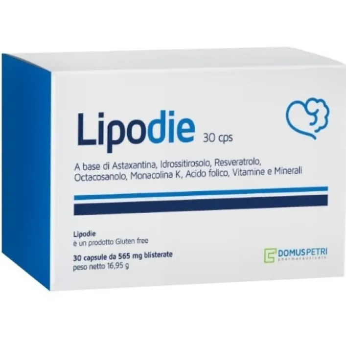 Lipodie 30 Capsule - Integratore per il Colesterolo