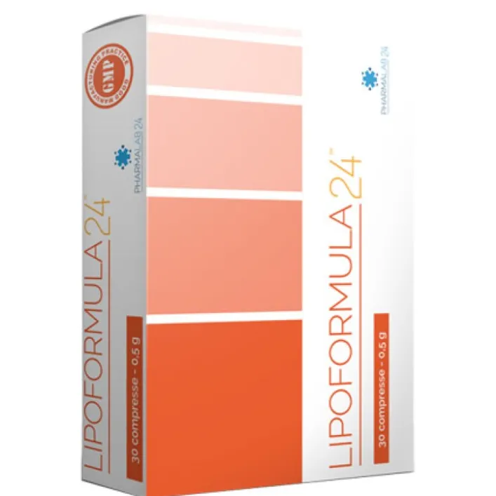 Lipoformula 24 30 Compresse - Integratore per il Colesterolo