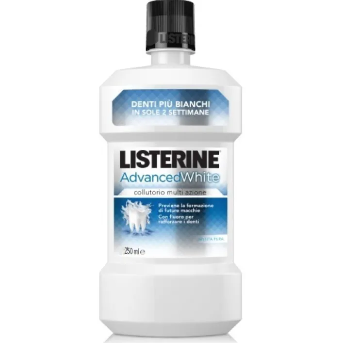 Listerine Advanced White Collutorio Denti Bianchi 250 ml