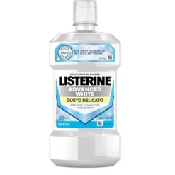 Listerine Advanced White Delicato Collutorio Zero Alcol 500 ml