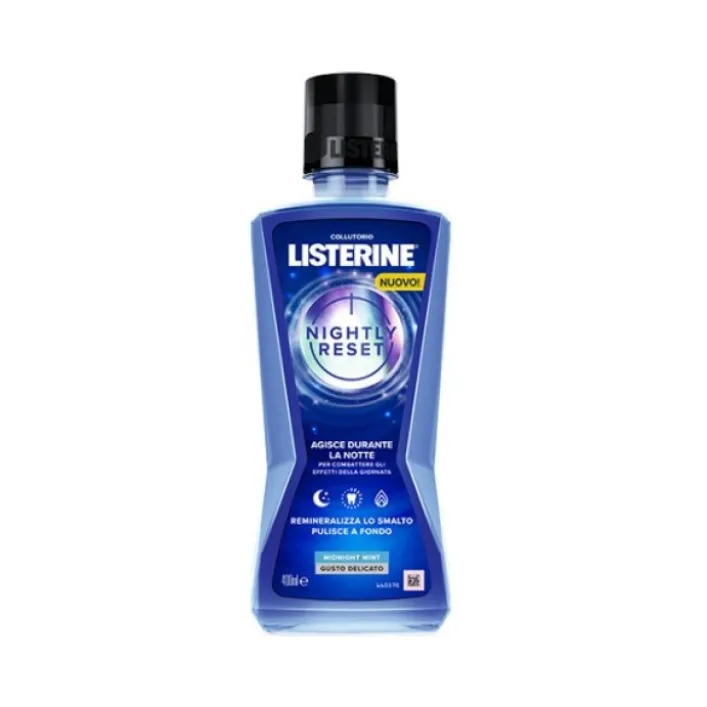 Listerine Nightly Reset Collutorio per la Notte 400 ml