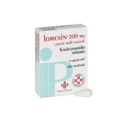 Lomexin 200 mg Fenticonazolo Antimicotico 6 Capsule Molli Vaginali