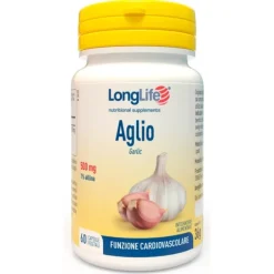 Longlife Aglio 60 Capsule - Integratore Apparato Cardiovascolare