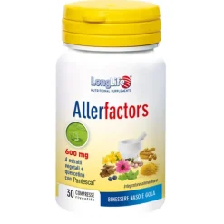 Longlife Allerfactors 30 Compresse - Integratore Funzionalità Vie Respiratorie