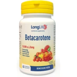 Longlife Betacarotene 60 Compresse - Integratore Abbronzatura