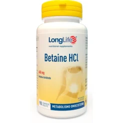 Longlife Betaine HCI 90 Compresse - Integratore Metabolismo