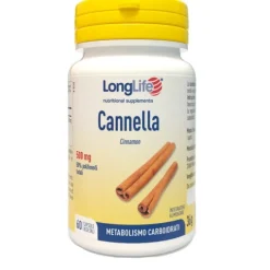 Longlife Cannella 60 Capsule - Integratore Intestinale