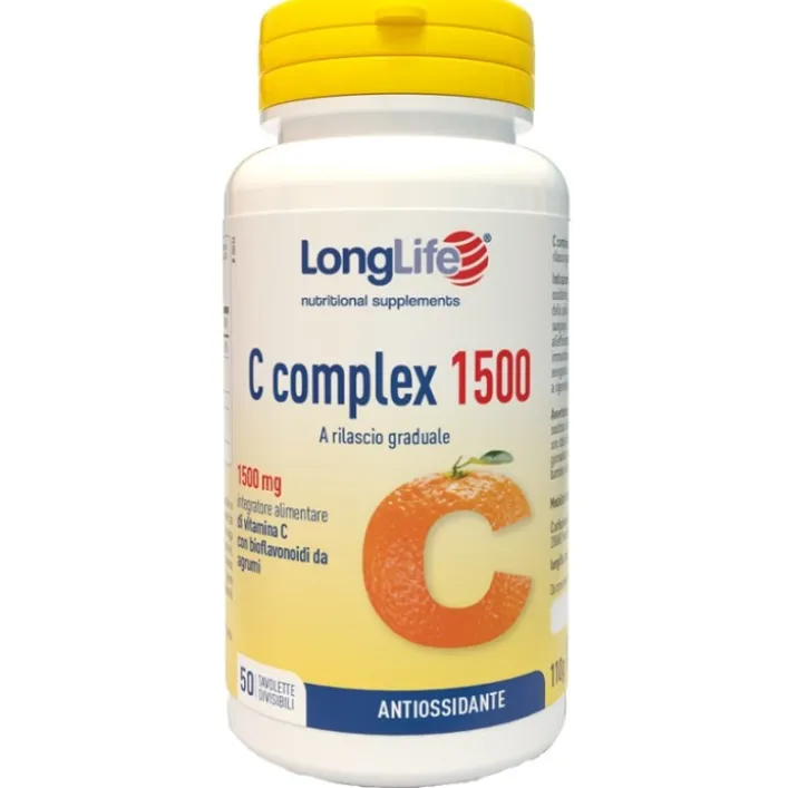 Longlife C Complex 1500 50 Compresse - Integratore Antiossidante