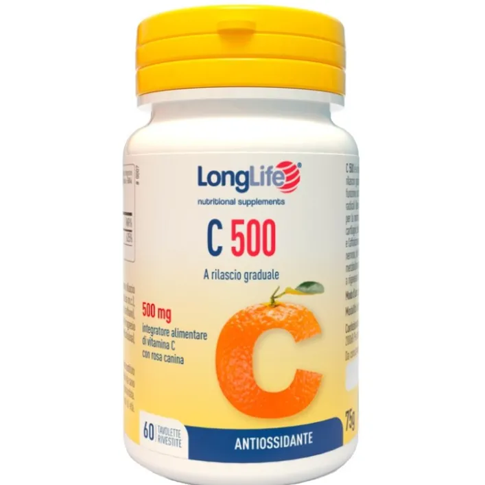 Longlife C 500 60 Compresse - Integratore Vitaminico