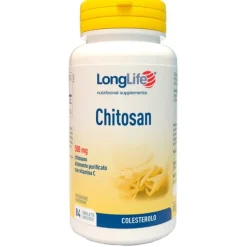 Longlife Chitosan 84 Tavolette - Integratore Controllo Peso e Colesterolo