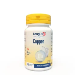 Longlife Copper 100 compresse - Integratore Stress Ossidativo