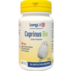 Longlife Coprinus Bio 60 Capsule - Integratore Controllo Peso Corporeo