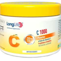 Longlife C Powder 250 grammi - Integratore Antiossidante