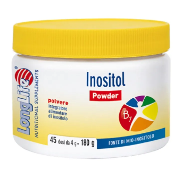 Longlife Inositol Powder 180 grammi - Integratore Alimentare