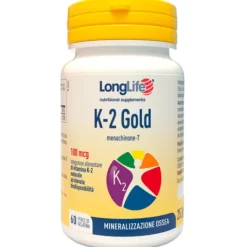 Longlife K-2 Gold 60 Perle - Integratore Ossa