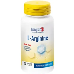 Longlife Larginine 60 Compresse - Integratore Muscolare