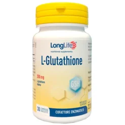 Longlife L-Glutathione 30 Compresse - Integratore Enzimi