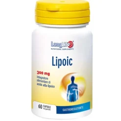 Longlife Lipoic 60 Capsule - Integratore Alimentare