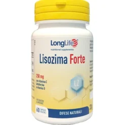 Longlife Lisozima Forte 60 capsule - Integratore Difese Naturali