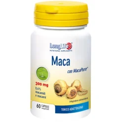 Longlife Maca 60 Capsule - Integratore Tonico Energizzante