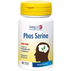 Longlife Phos Serine 30 Capsule - Integratore Fosfatidilserina