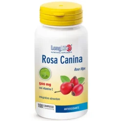 Longlife Rosa Canina 100 Compresse - Integratore Antiossidante