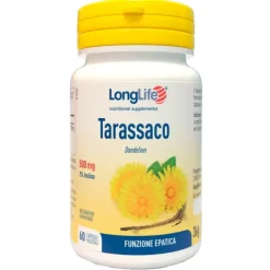 Longlife Tarassaco 60 Capsule - Integratore Funzionalità Epatica