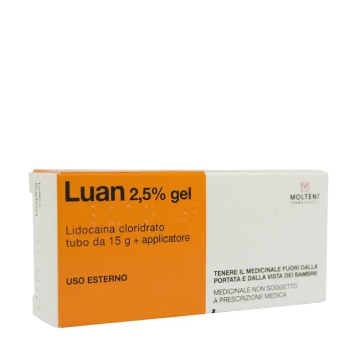 Luan Gel 2,5% 15 grammi + Applicatore
