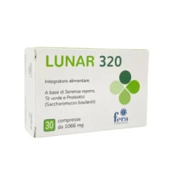 Lunar 320 30 compresse - Integratore Benessere Prostata e Vie Urinarie