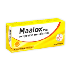 Maalox Plus Antiacido e Gonfiore 30 Compresse Masticabili