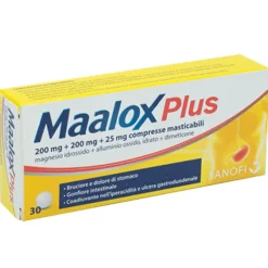 Maalox Plus 30 Compresse Masticabili Farma 1000