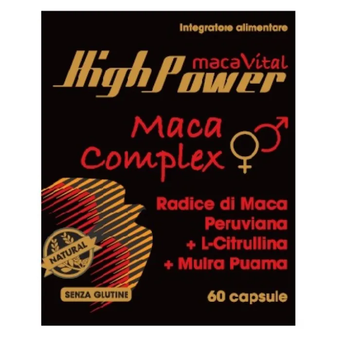 Maca Vital High Power Complex 60 Capsule - Integratore Stanchezza Fisica e Mentale