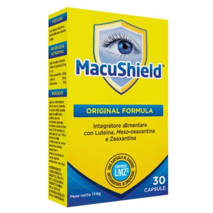 MacuShield 30 Capsule - Integratore Alimentare